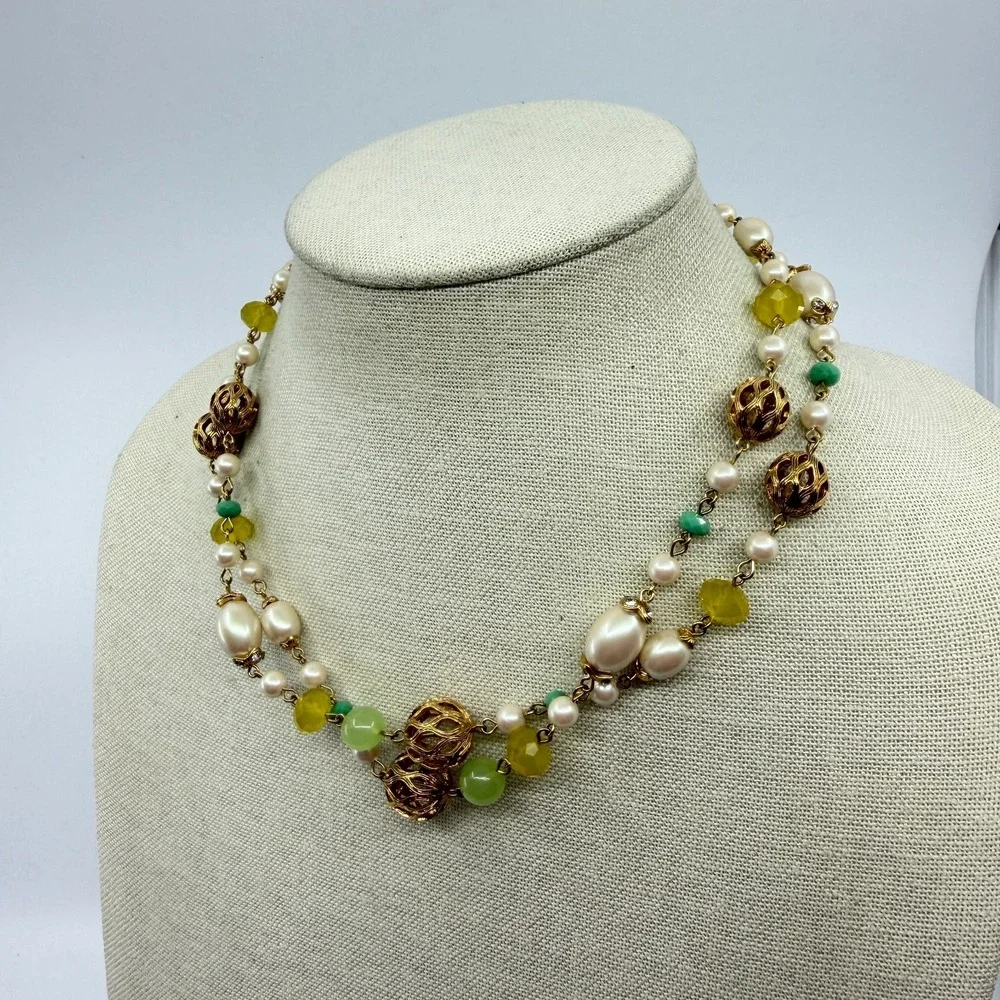 Monet coordinated necklace